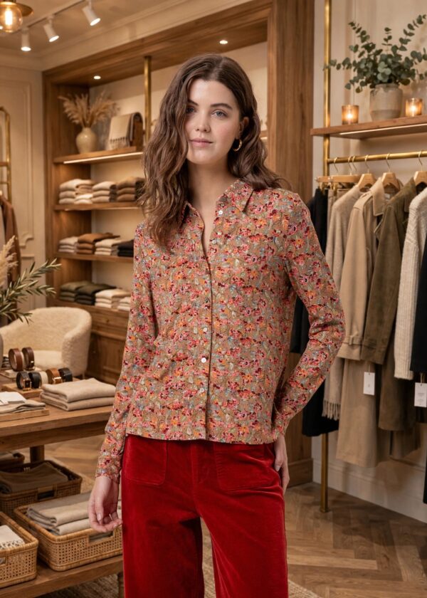 Blusa Surkana camel